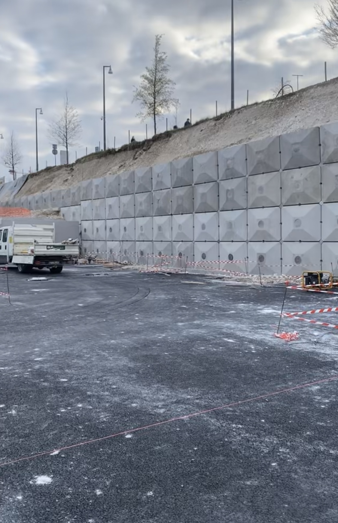 Implantation de soutènement