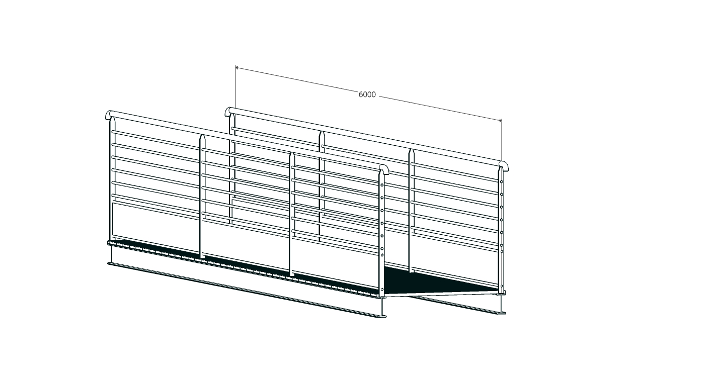 Passerelle, ponton, terrasse au bord de l’eau