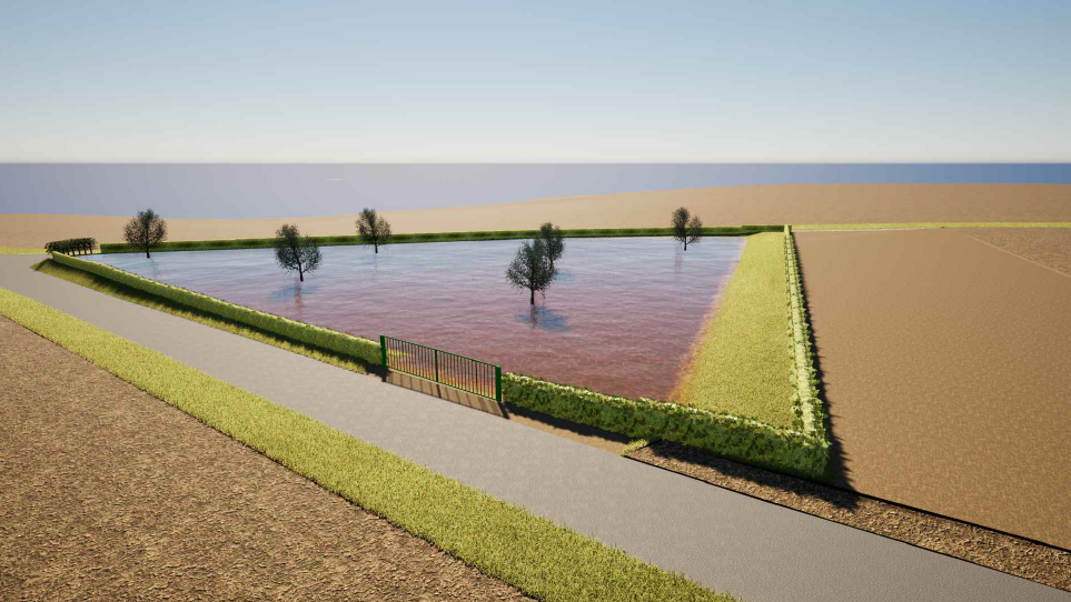 Visualisation 3D bassin agricole — EXTEVO