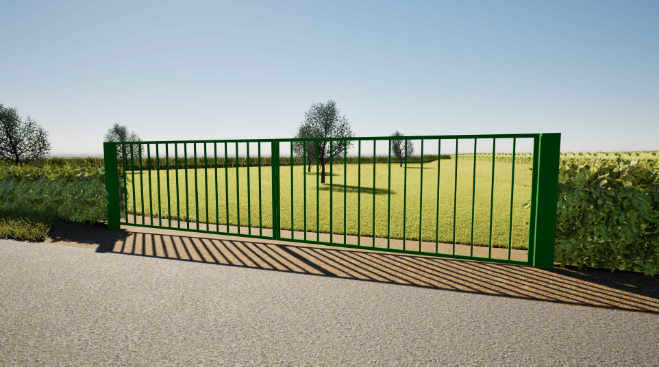 Modélisation 3D portail agricole — EXTEVO