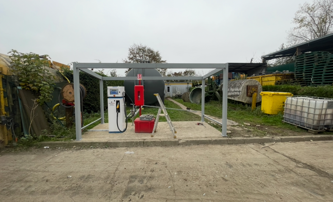 Structure mécano-soudée en construction